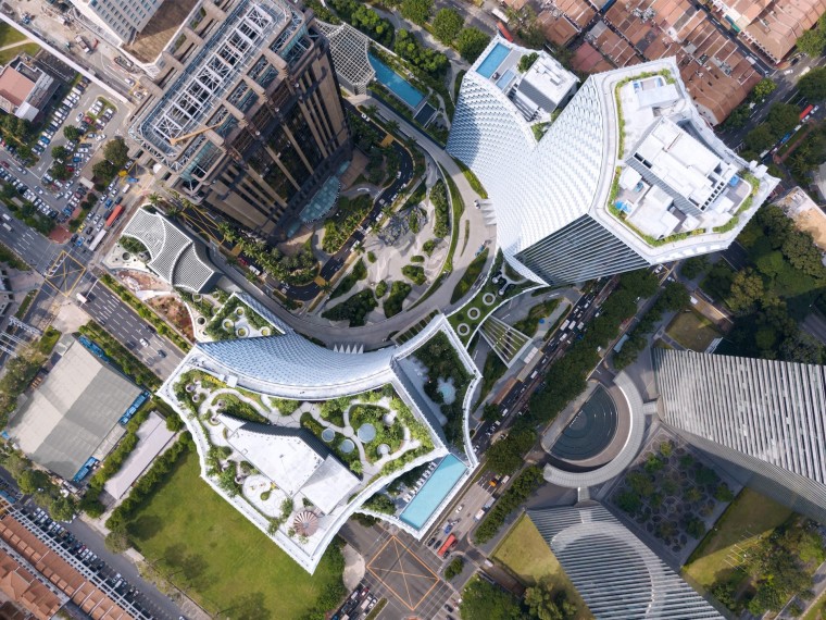 新加坡建筑风格资料下载-新加坡DUO双景坊