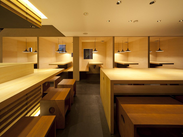 现代极简风格西餐厅装修全套CAD施工图（附效果图）-flayjj.taobao.com