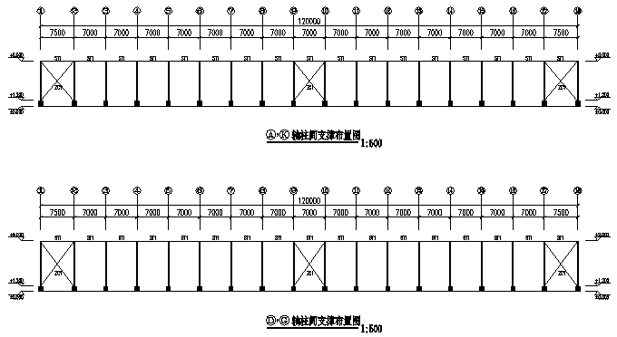 南靖单层单山单跨门式刚架钢结构工程方案（CAD，十四张）_3