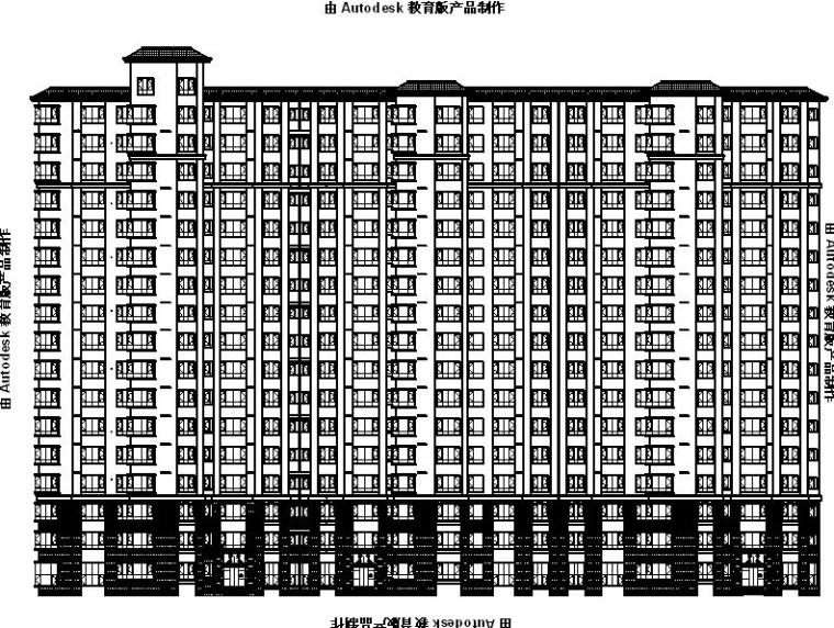 17层住宅小区施工图资料下载-[深圳]高层框架剪力墙结构住宅小区建筑施工图