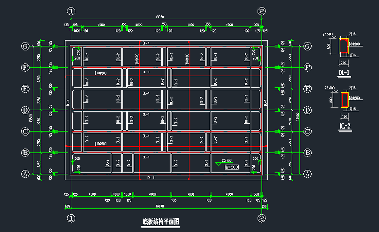 污水处理池结构设计图_3