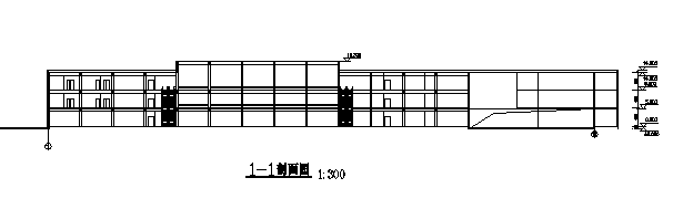 多层商场建筑平立面方案