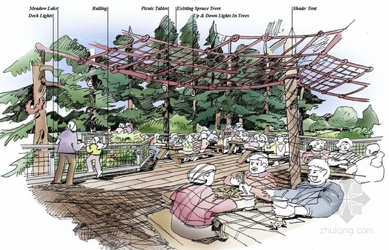 [美国]儿童森林公园景观设计方案（英文）-景观效果图