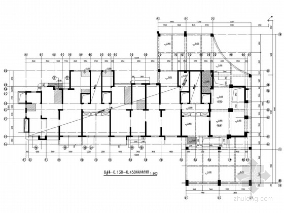 30层框剪结构公寓结构资料下载-30层框剪高层住宅结构施工图