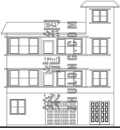 重庆别墅结构施工图资料下载-某别墅建筑、结构施工图