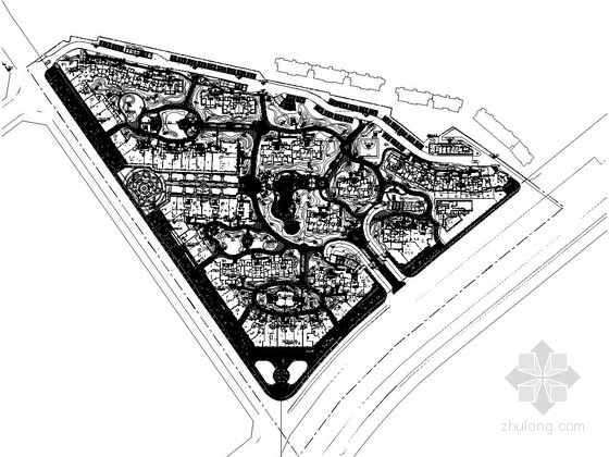 欧式花钵立面资料下载-[湖北]欧式花园居住小区全套景观工程施工图纸