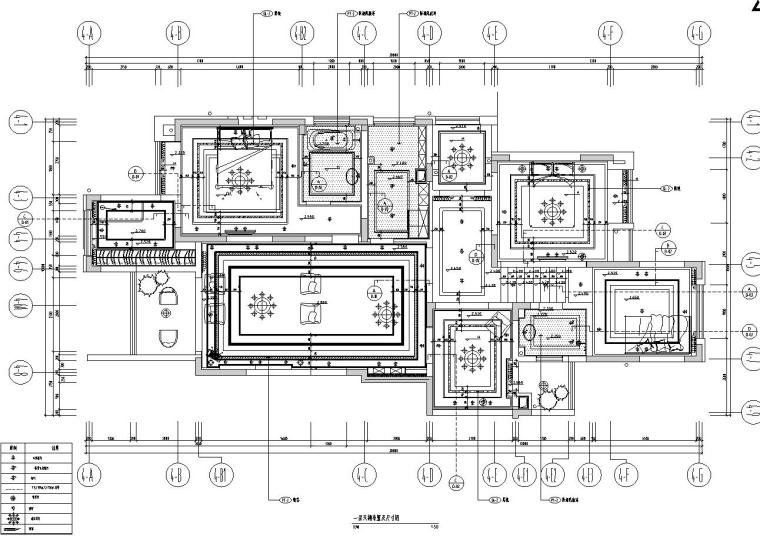 400平米中式别墅施工图资料下载-盛世融城别墅样板房室内施工图设计（CAD+实景图）