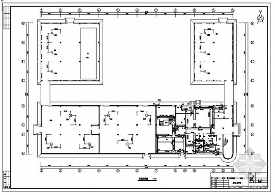十万级净化车间设计图资料下载-某制药厂生产车间暖通空调工程设计图