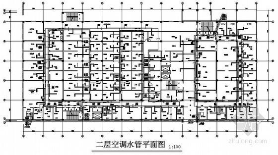 [青岛]医院暖通空调竣工图- 