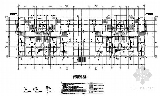 转换层结构设计施工图资料下载-东阳市某双塔转换层结构设计图
