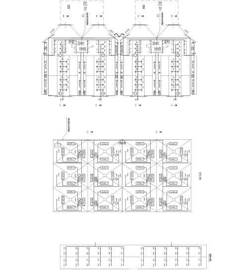 电气桥架施工图图资料下载-桥架电气布置图（含电负荷表）