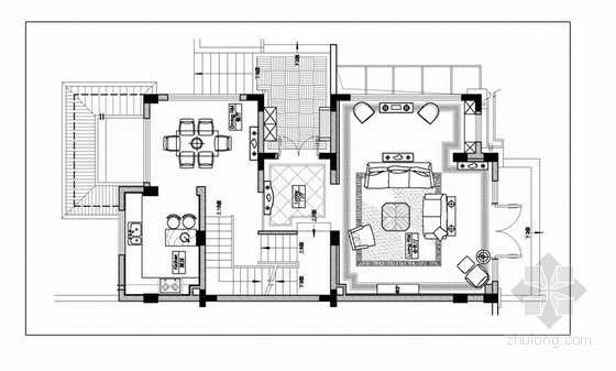 北欧别墅装修样板房资料下载-美式三层别墅样板房装修方案