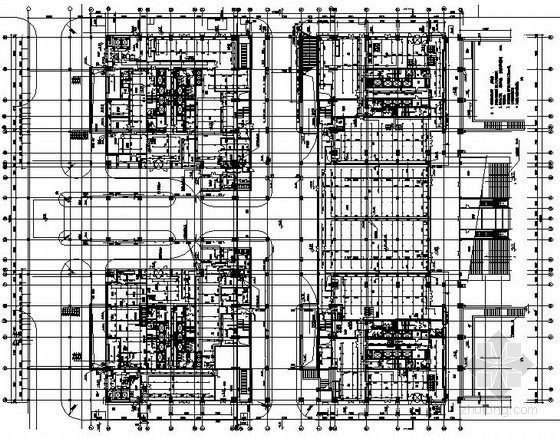 科技园屋顶资料下载-科技园综合办公楼给排水施工图纸（含虹吸雨水系统）