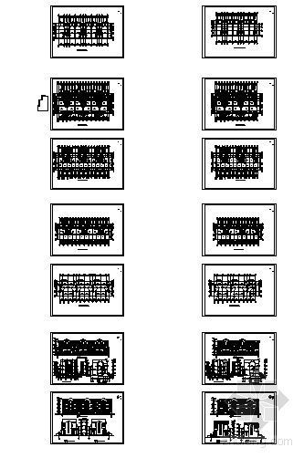 某三层联排别墅设计方案 2号、11号楼-4