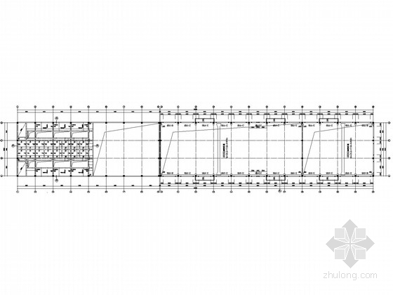 两层厂房框架资料下载-两层框架厂房混凝土结构施工图