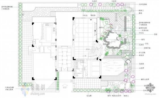 庭院景观改造方案资料下载-别墅庭院景观设计方案