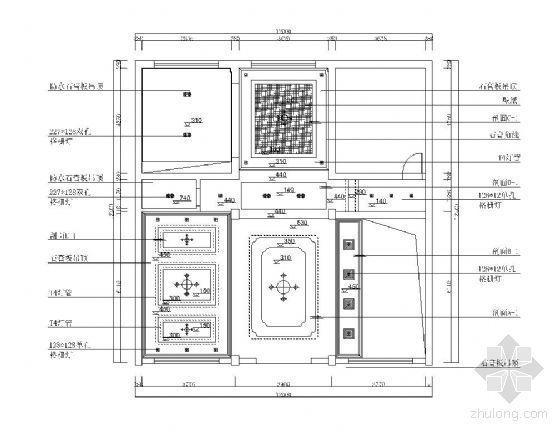 家装餐厅平面详图资料下载-家装吊顶详图3