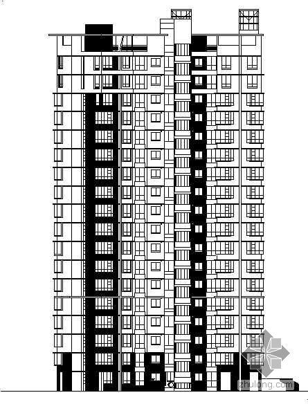 建筑景观楼梯资料下载-[杭州]某花园住宅小区建筑施工及景观全套施工图
