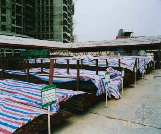 建筑工程施工现场安全文明标准化指南（多图 图片附详细解析）-材料堆放 