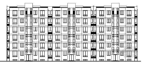 80平米住宅建筑图资料下载-多层住宅建筑图