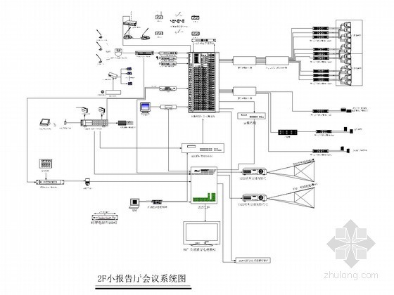 全民体育健身中心资料下载-[山东]全民健身中心工程强弱电施工图