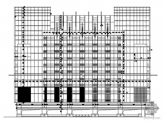 金融办公中心建筑设计资料下载-某世界金融中心建筑设计施工图