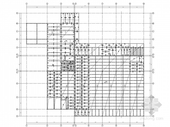 三层框架办公室结构施工图资料下载-三层钢框架办公销售楼结构施工图