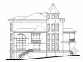 [新农村]3层新中式风格独栋别墅设计施工图（含效果图）