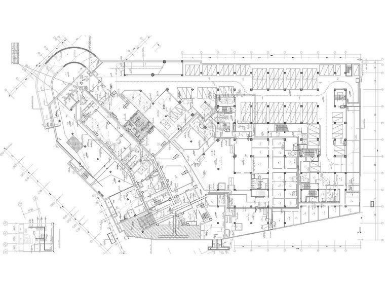 泳池电气施工图纸资料下载-[上海]五星级酒店电气施工图（强弱电设计、变电所、弱电机房）