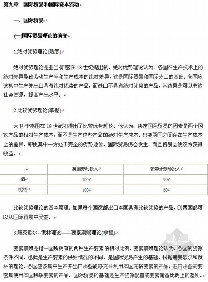 中级经济师工程师资料下载-2013经济师《中级经济基础》讲义与习题（第9章）