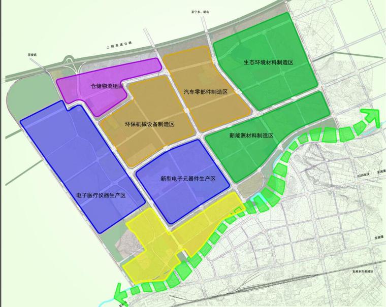 商业街区控制性详细规划资料下载-湖南某业园新型产业园控制性详细规划景观方案设计