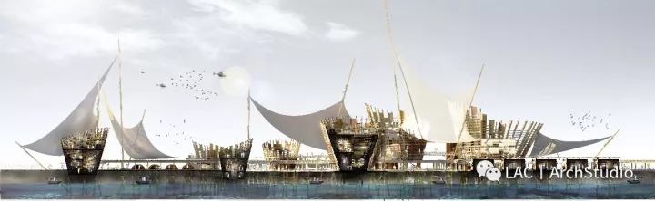 沿海渔村整体改造资料下载-制作电影级效果图——渔村港口的诗意表现