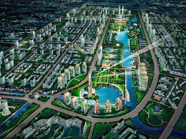 苏州中心城区城市设计资料下载-[北京]通州南部城区城市设计方案文本