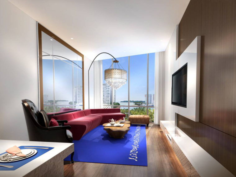 滨海度假公寓设计方案资料下载-CCD--阿布扎毕豪华公寓设计方案文本