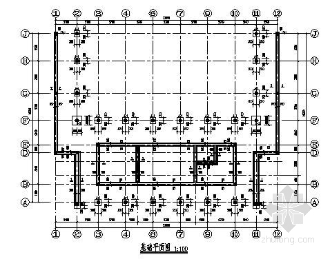 私人会所全套施工图资料下载-砖混私人会所结构施工图