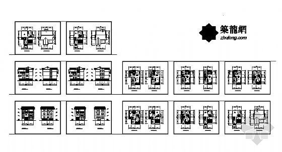 某村镇建设住宅方案图-4