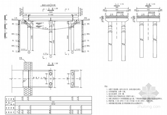 6米跨径板桥资料下载-[PDF]10m跨径空心板桥危桥改造施工图（34页）