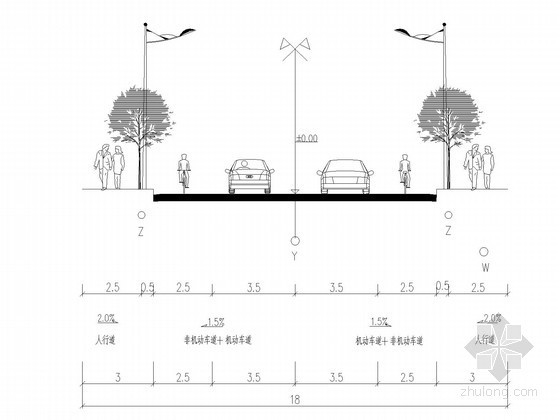排水施工图设计图纸资料下载-[湖南]市政道路雨水排水施工图