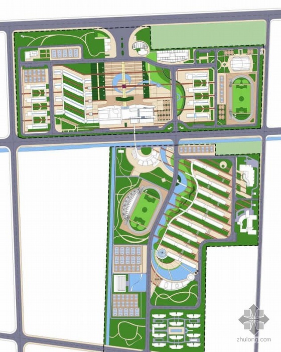 [无锡]某职业技术学院马山新区总体规划设计方案及文本-3