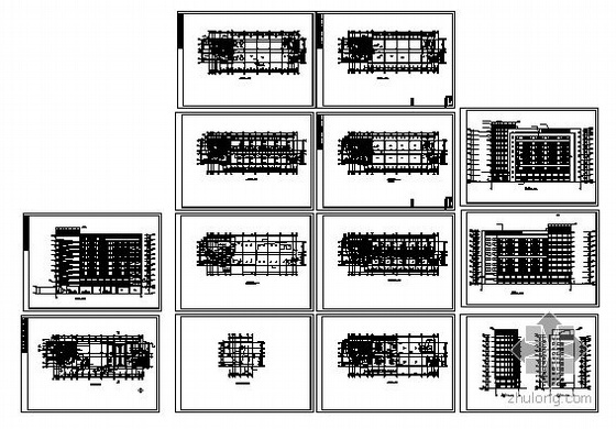 某十层办公楼建筑方案图-4
