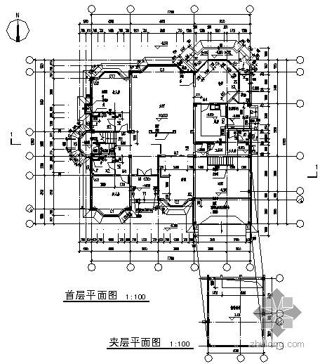 某二层小别墅建筑施工图-3