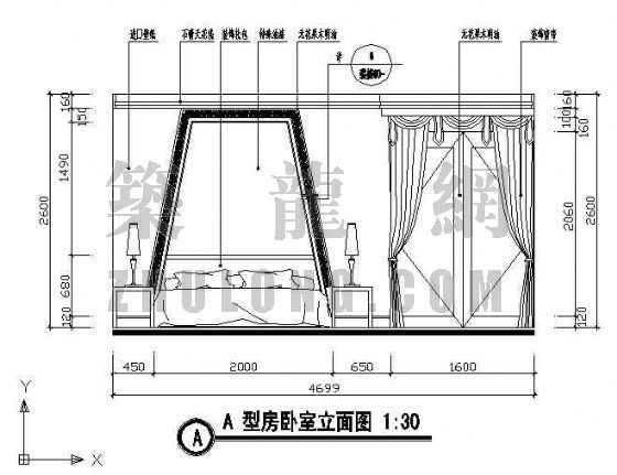 卧室立面