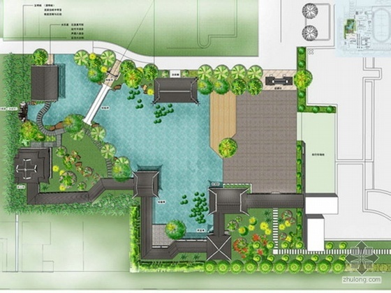 中学校园景观方案设计资料下载-江苏盐城校园景观方案设计