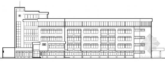 某五层电脑教学楼建筑方案图