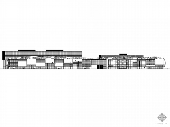 商业内街广场设计资料下载-[北京]某国际广场建筑方案建筑设计套图（商业内街、模型照片、方案）
