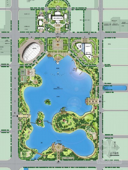 修建性详细规划履约方案资料下载-[泉州]公园修建性详细规划设计方案