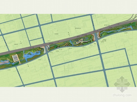 公路绿化设计组织方案资料下载-[上海]某公路绿化规划