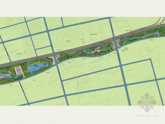 城市公路绿化设计资料下载-[上海]某公路绿化规划