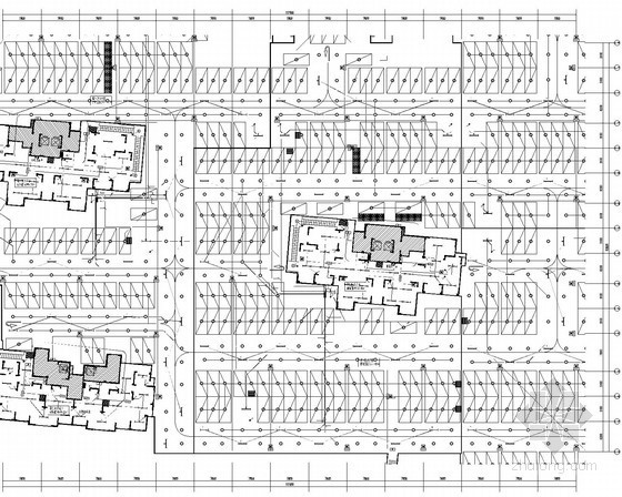 小区外网强弱电资料下载-[安徽]住宅小区地下车库强弱电系统设计施工图纸（2015年8月完成）
