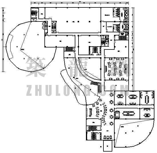 水疗酒店建筑方案设计资料下载-某酒店平面方案设计